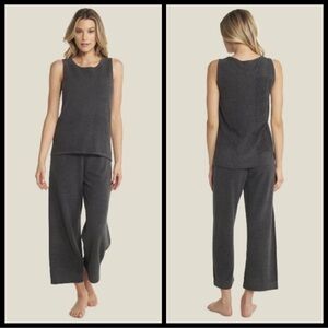 Barefoot Dreams CozyChic Ultra Lite Tank Top Carbon XL NWOT